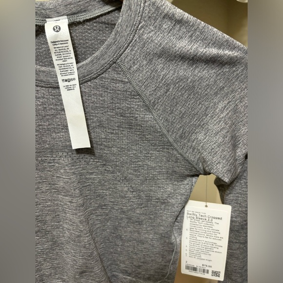 2 New With Tags Swiftly Tech Cropped Long-Sleeve
Shirts 2.0 - Picture 11 of 16